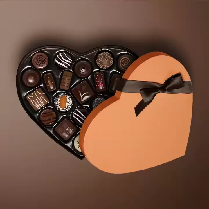 Custom chocolate packaging box for premium gift presentation